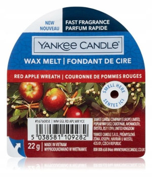 Yankee Candle Wosk Zapachowy Red Apple Wreath