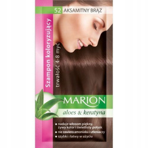 MARION SZAMPONETKA 4-8 myć 52 - Aksamitny brąz