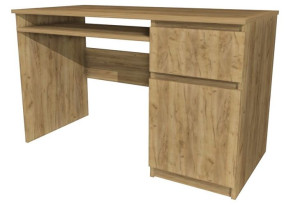 Biurko dąb craft, 120x60 cm KOMA II