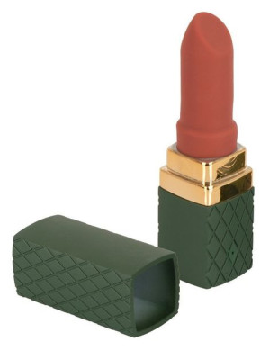 Szminka Mini Wibrator z Silikonu 10 Funkcji Dildo