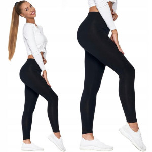 Moraj Legginsy Klasyczne 1200-001A czarny S/M