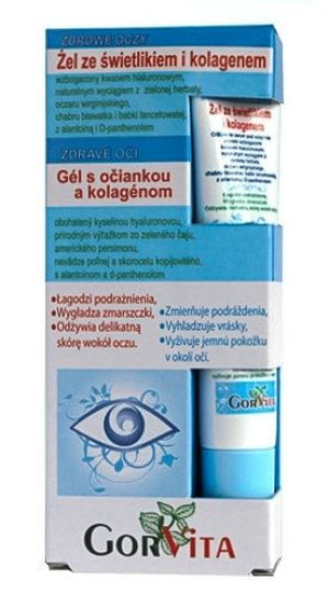 Żel Pod Oczy Świetlikiem I Kolagenem Serum Gorvita 20ml