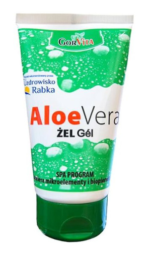 Żel Aloesowy Aloe Vera Bio Aloes Żel 150ml Gorvita