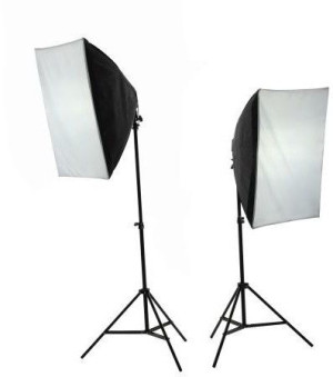 Massa 2x Lampa Światła Ciągłego + Softbox 50x70
