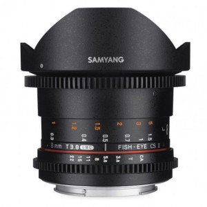 Obiektyw Fish-eye Samyang 8mm T3.8 MFT VDSLR
