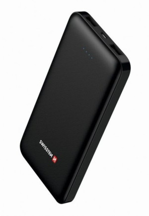 Swissten PowerBank Worx 10000 mAh czarny