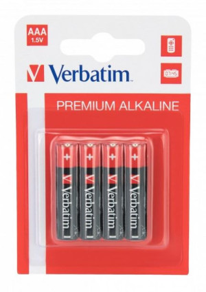 Bateria Verbatim Alkaline Power AAA 4 szt.