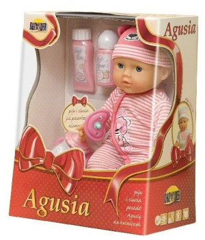 Dromader Lalka Agusia pije i siusia