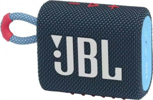 Głośnik mobilny BT JBL GO 3 Niebiesko-Różowy
