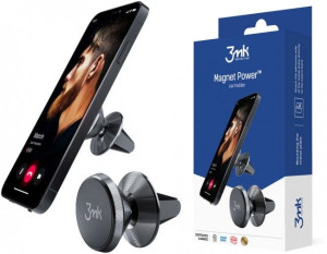 Uchwyt na telefon 3mk Magnet Power Car Holder