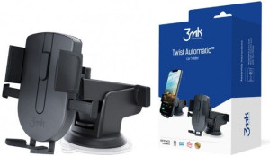 Uchwyt na telefon 3mk Twist Automatic Car Holder