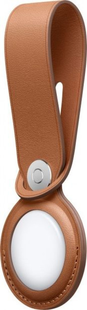 Apple Leather Loop Saddle Brown do AirTag