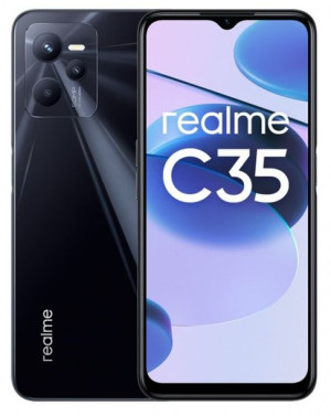 realme C35 4/128GB LTE NFC DualSIM Glowing Black