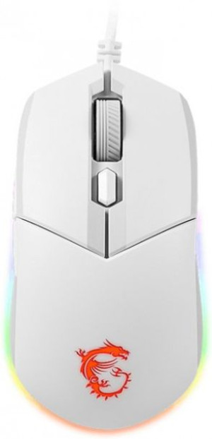 Mysz MSI Clutch GM11 WHITE RGB 5000 DPI
