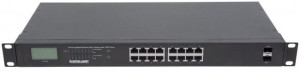 Intellinet 561259 Switch 16p Gigabit POE+ 2x SFP L