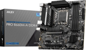 Płyta główna MSI PRO B660M-A DDR4 s1700 DDR4 2xPCI
