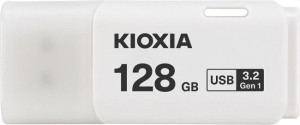Pendrive Kioxia 128GB U301 Hayabusa White