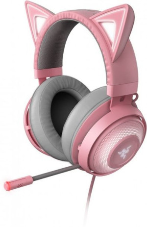Słuchawki Razer Kraken Kitty Edition Quartz różowe
