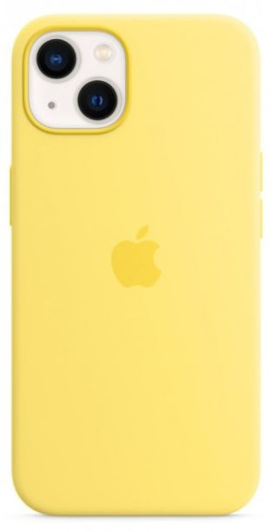 Apple Silicone Case z MagSafe do iPhone 13 żółty