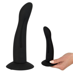 Korek analny Black Velvets 17,5cm z przyssawką