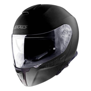 Kask AXXIS GECKO SOLID MATT BLACK czarny GRATISY