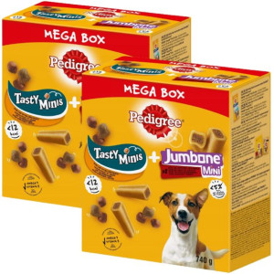 Pedigree Mega Box Tasty Minis Jumbone Mini 2x 740g