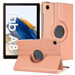 Etui obrotowe do Samsung Galaxy Tab A8 10.5 SM-X200 SM-X205 Złoty