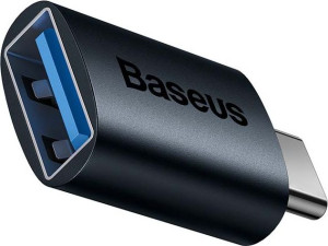 Adapter USB-C do USB-A Baseus Ingenuity, OTG (niebieski)