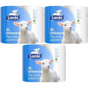 Lambi Universal XL Ręcznik papierowy 6 rolek