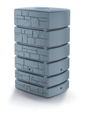 Zbiornik na deszczówkę TOWER STONE IDTST500 | Smooth gray