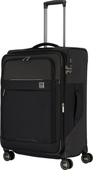 Walizka średnia poszerzana Titan Prime 68 cm czarna
