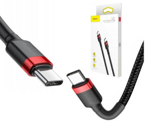 Kabel 2x Usb-c 2x Typ C Qc3 Szybki Baseus 2m