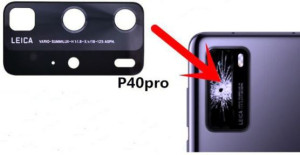 Szybka Kamery Aparatu Szkiełko Huawei P40 Pro Klej
