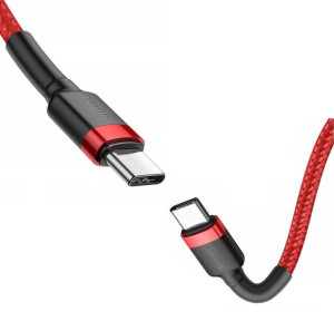 Baseus Kabel Usb-c Type-c Pd 2.0 Qc 3.0 60w 3a 2m
