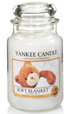 Yankee Candle Świeca Zapachowa Duża Soft Blanket 623 g