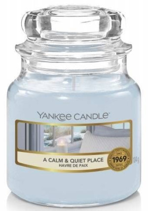 Yankee Candle A Calm&Quiet Place Mała Świeczka 104 g