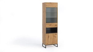 Witryna wysoka Olier 60 dąb artisan