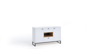 Komoda Olier 2D2SZ biała