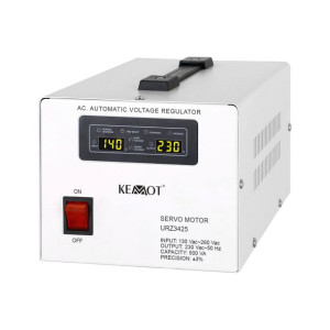 Automatyczny stabilizator napięcia  KEMOT MSER-500 (500 VA, serwomotor)