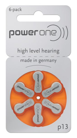 Bateria Do Ap. Słuchowych Power One Varta Pr48/13 6szt./bl