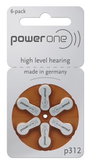 Bateria Do Ap. Słuchowych Power One Varta Pr41/312 6szt/bl.