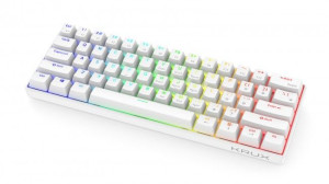 KRUX Neo PRO White RGB Wireless Gateron Yellow