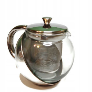Dzbanek z Zaparzaczem do Herbaty i Ziół 500ml