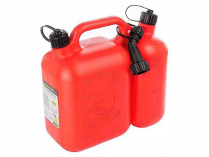 Kanister dwukomorowy na paliwo / olej 5 + 2.5L