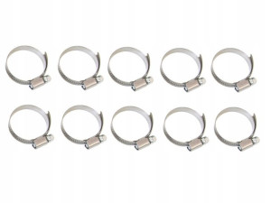 Opaski Zaciskowe Obejmy Stal Nierdzewna 25-38mm 9m