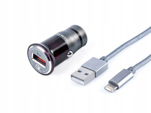 Ładowarka Samochodowa Myway Usb +kabel 12/24v 36w