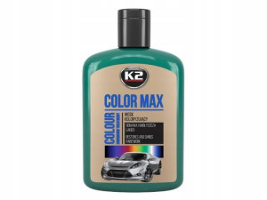 K2 COLOR MAX Koloryzujący wosk 200ml ciemnozielony