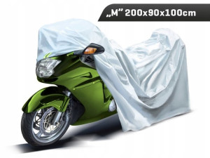 Pokrowiec na motocykl 200x90x100cm 3-warstwy odbla
