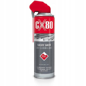 Cx80 Suchy Smar Odporny Przezroczysty Spary 500ml