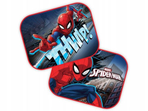 Zasłonki przeciwsłoneczne 44x35 cm Spiderman 2szt.
